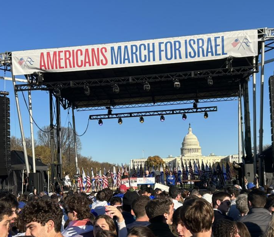March for Israel in Washington, D.C., on November 14, 2023